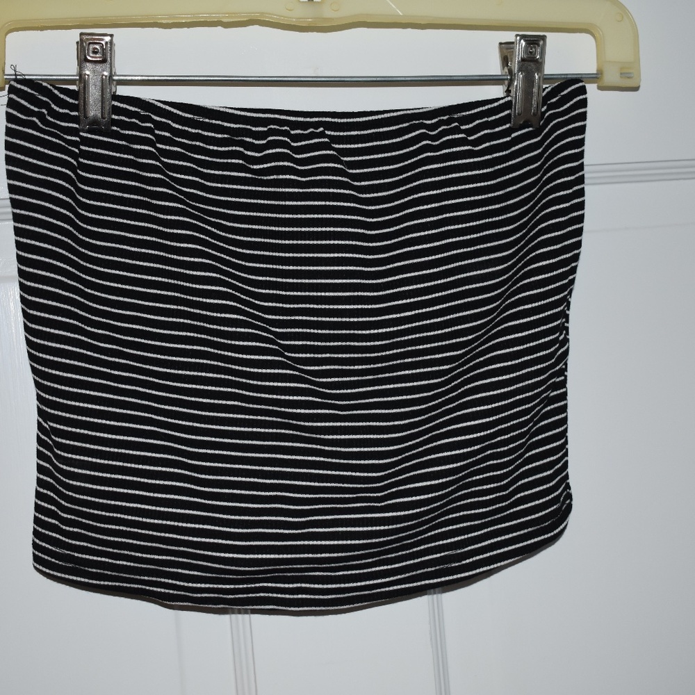 SHEIN striped Tube Top